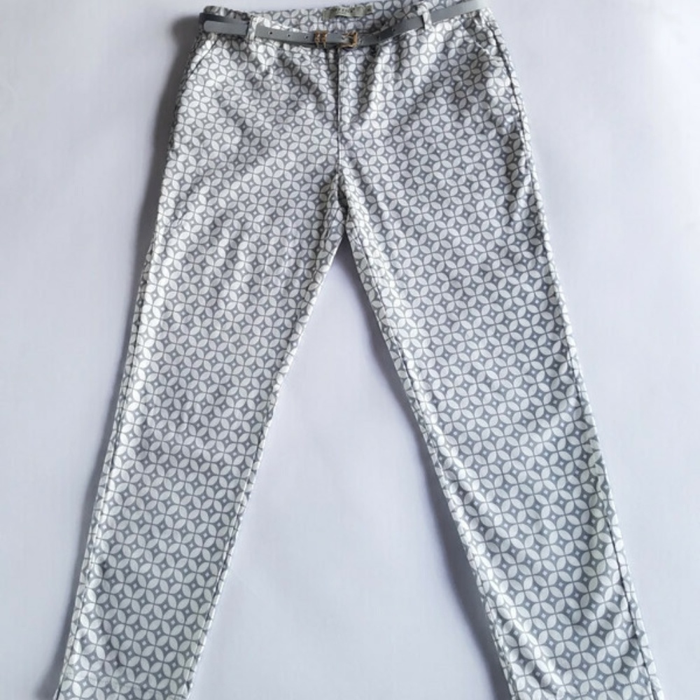 Fresia Paris Slim Pants Cropped